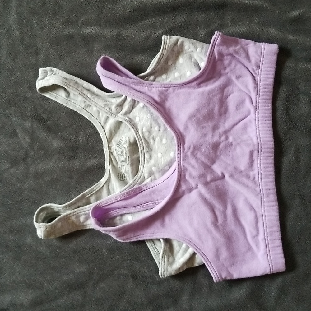 Two Wonder Nation Sports Bras Size 32